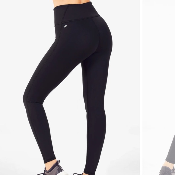 Fabletics Pants & Jumpsuits Fabletics Black High Waisted Cold